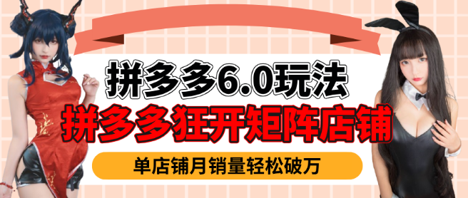 拼多多虚拟商品暴利新玩法6.0，轻松实现月入过万，实战攻略揭秘！-聚财技资源库